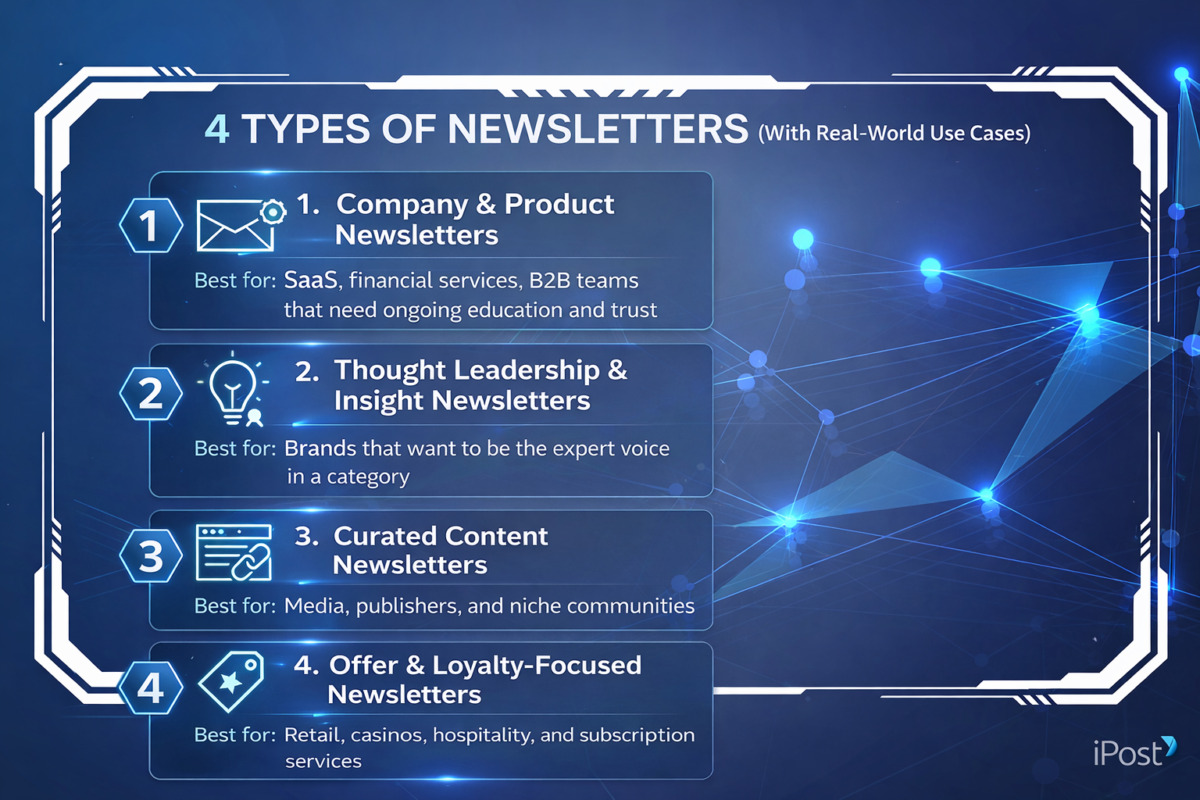 4 Types of Newsletters