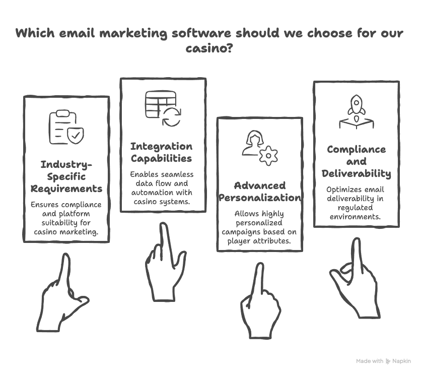 Choosing the Right Email Marketing Software for Casinos