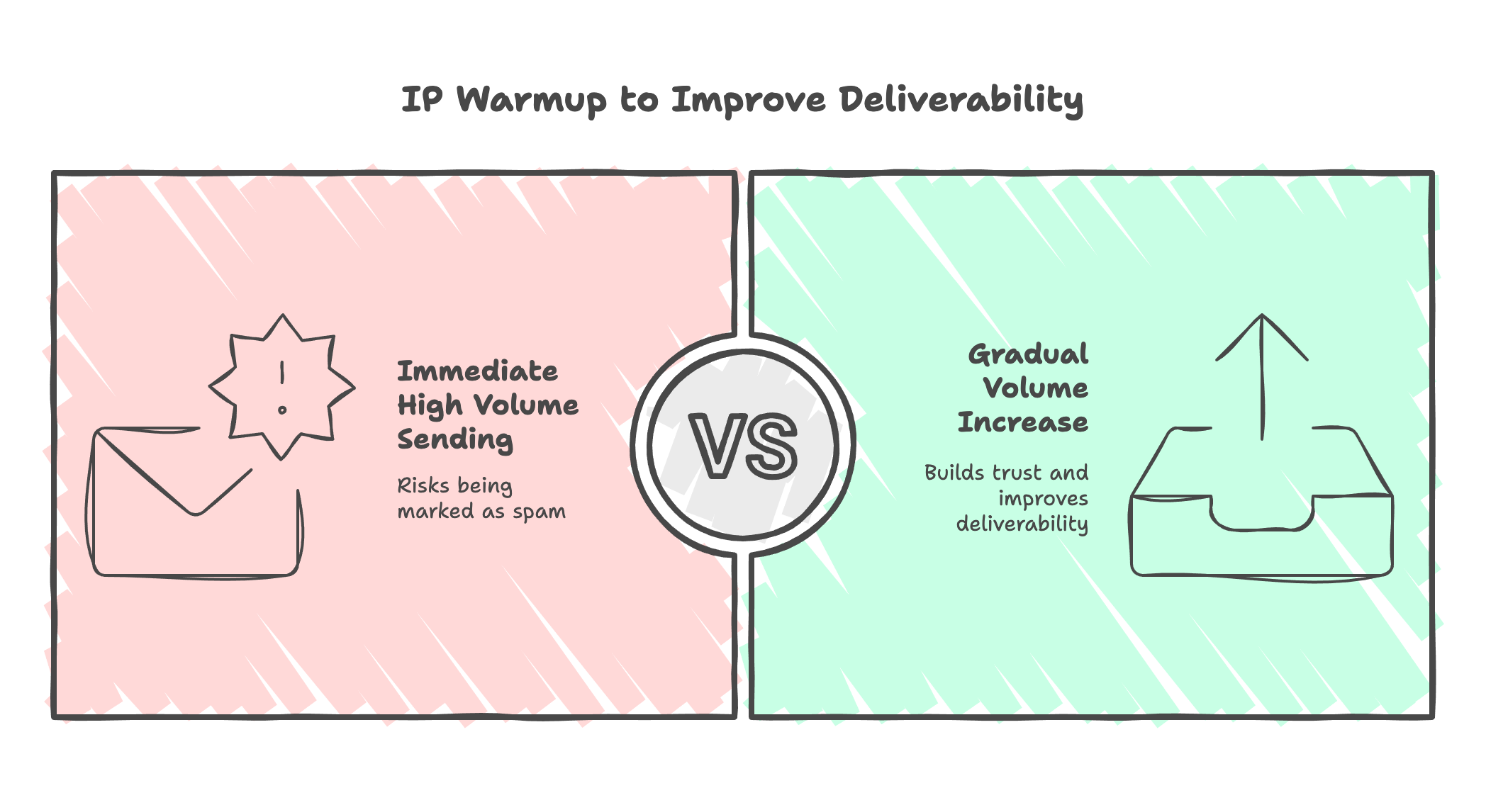 IP Warmup to Improve Deliverability
