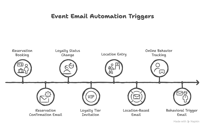 Setting Up Smart Triggers for Event Email Automation - visual selection