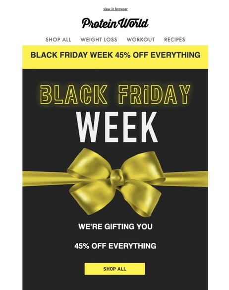 protein world black friday deal