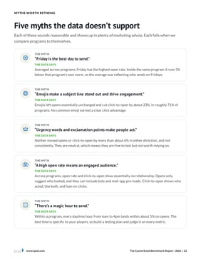The Casino Email Benchmark Report