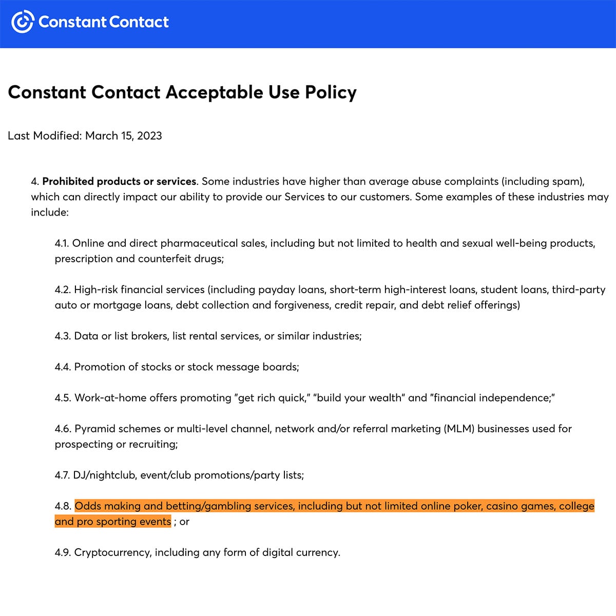 Constant Contact