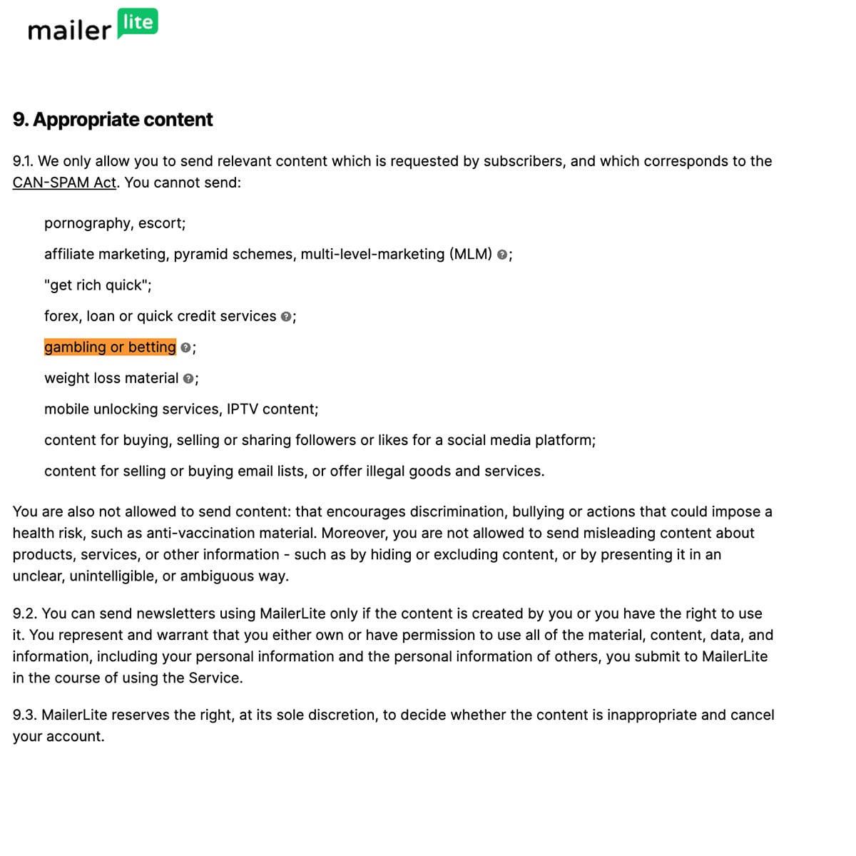 MailerLite