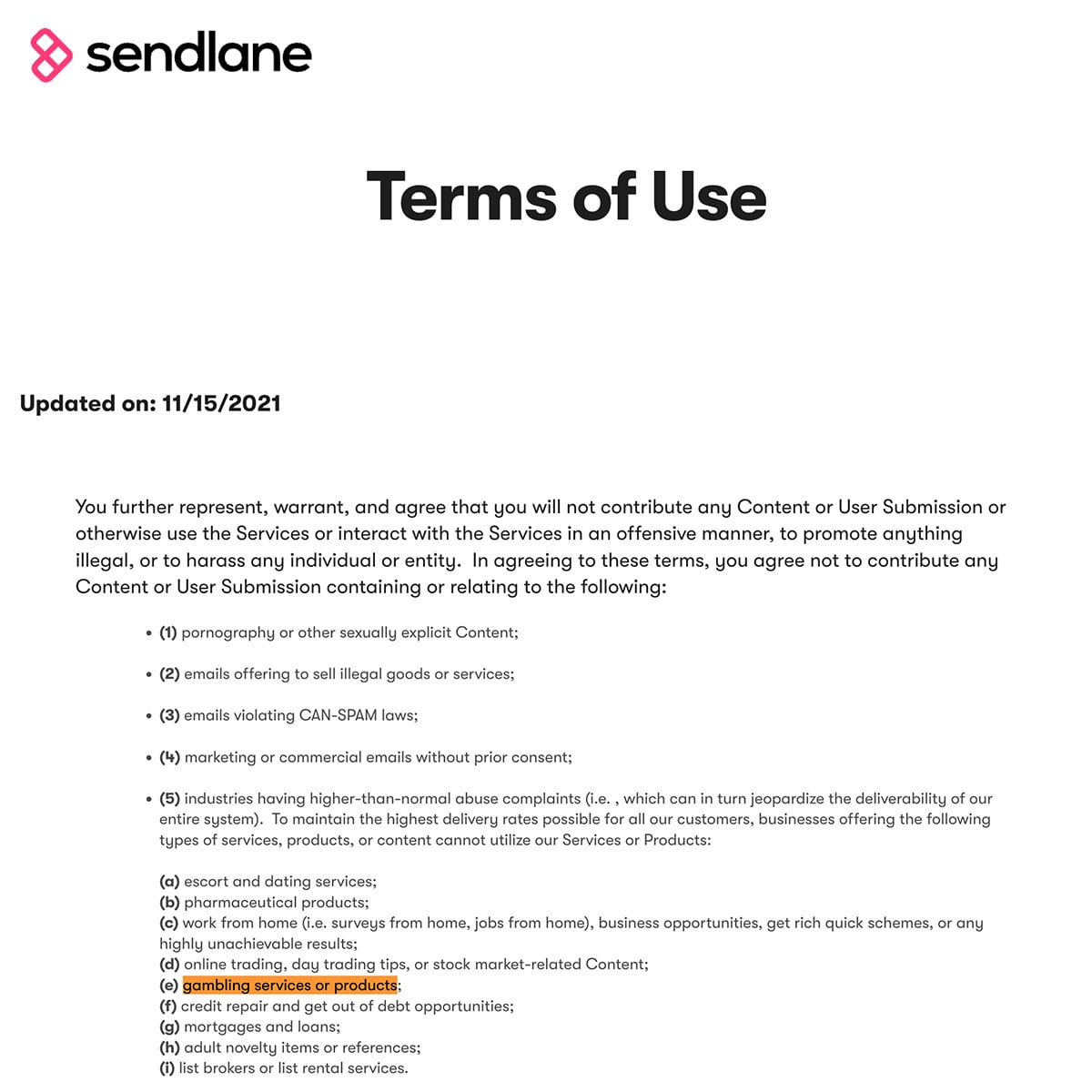 Sendlane