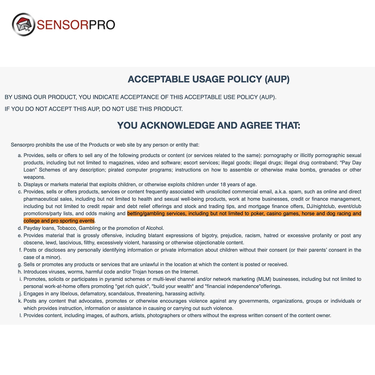SensorPro