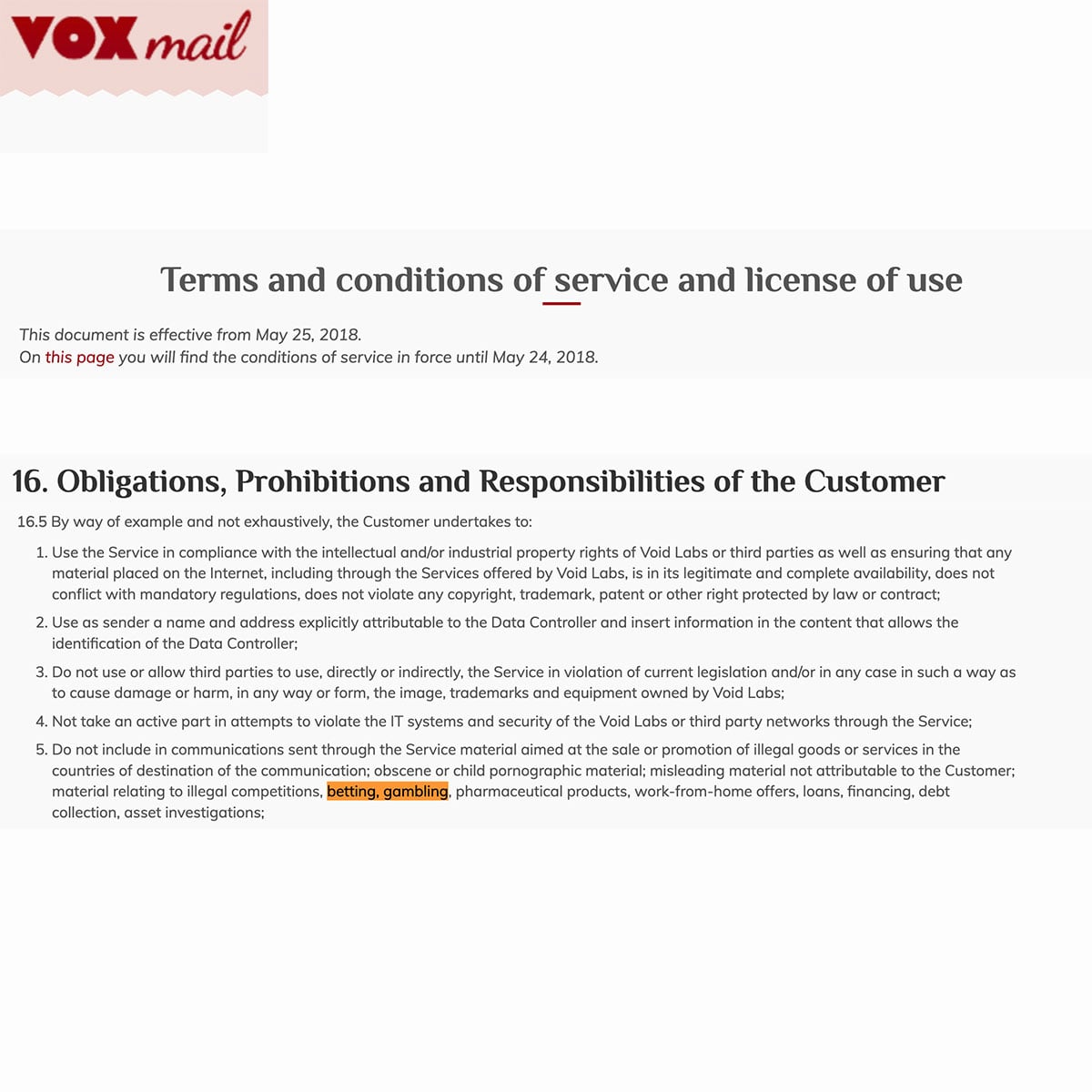 Voxmail