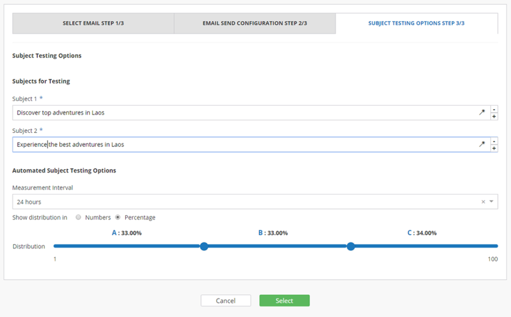 A/B Split Testing A/B Split Testing