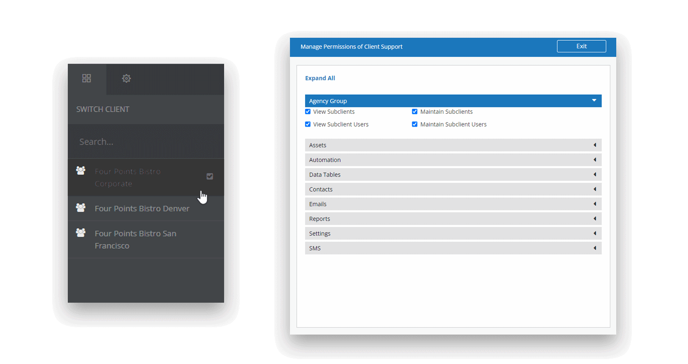 01_franchise-switcher3 Manage your franchise-owned locations