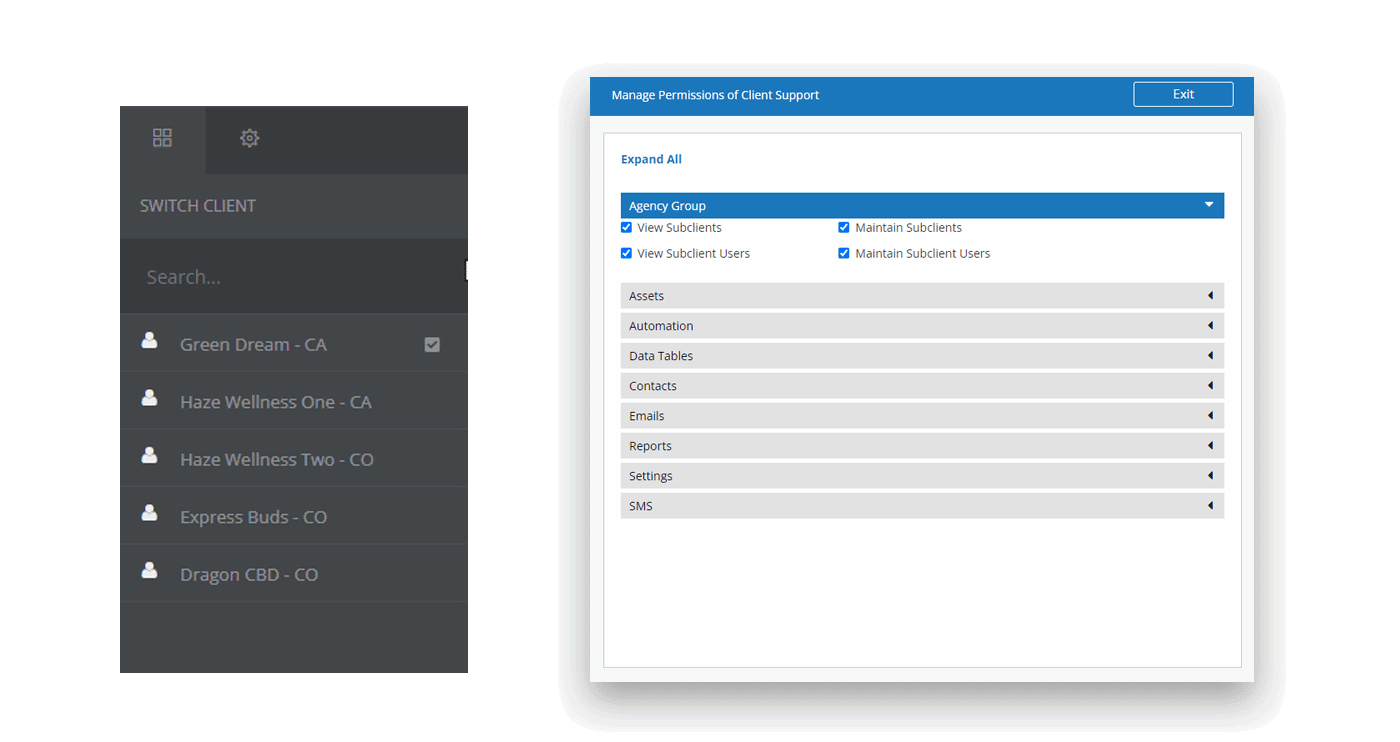 Cannabis better brand consistency Each can have a dedicated account